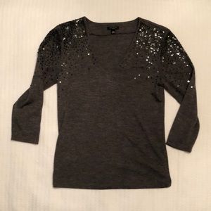 Grey Sparkly Sweater